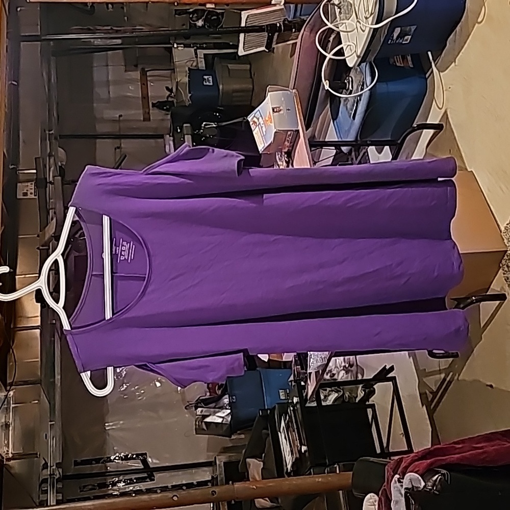 warehouse one Purple top sz 1x